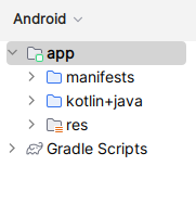 project structure android studio